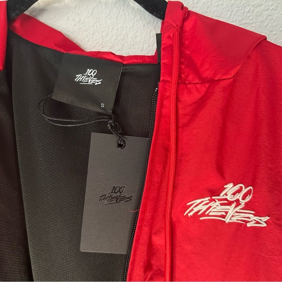 100 Thieves Foundations Windbreaker | Size S - Picture 5 of 5